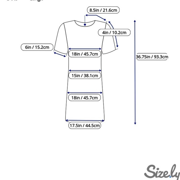 Dots Women’s Knit Midi Sheath Dress V-Neck Large - Picture 8 of 13